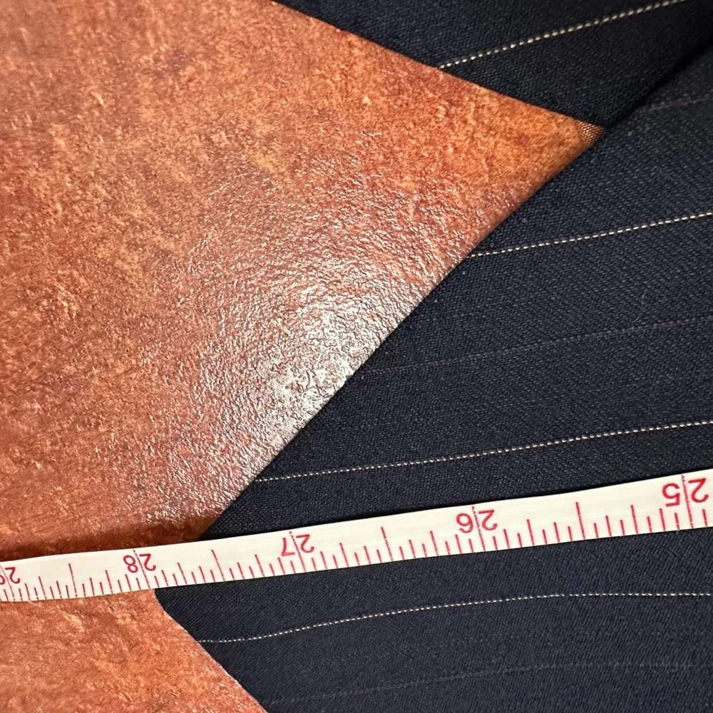 Isaia 3XL Virgin Wool Pinstripe Vest
